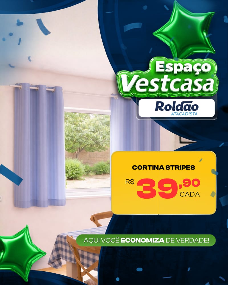 Oferta: Cortina Stripes